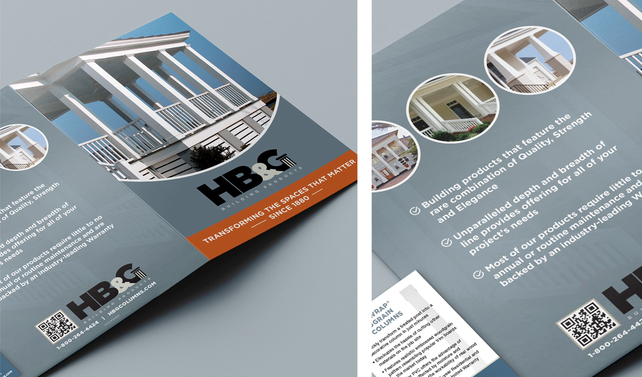 HB&G Building Products promotional materials created by Script Marketing