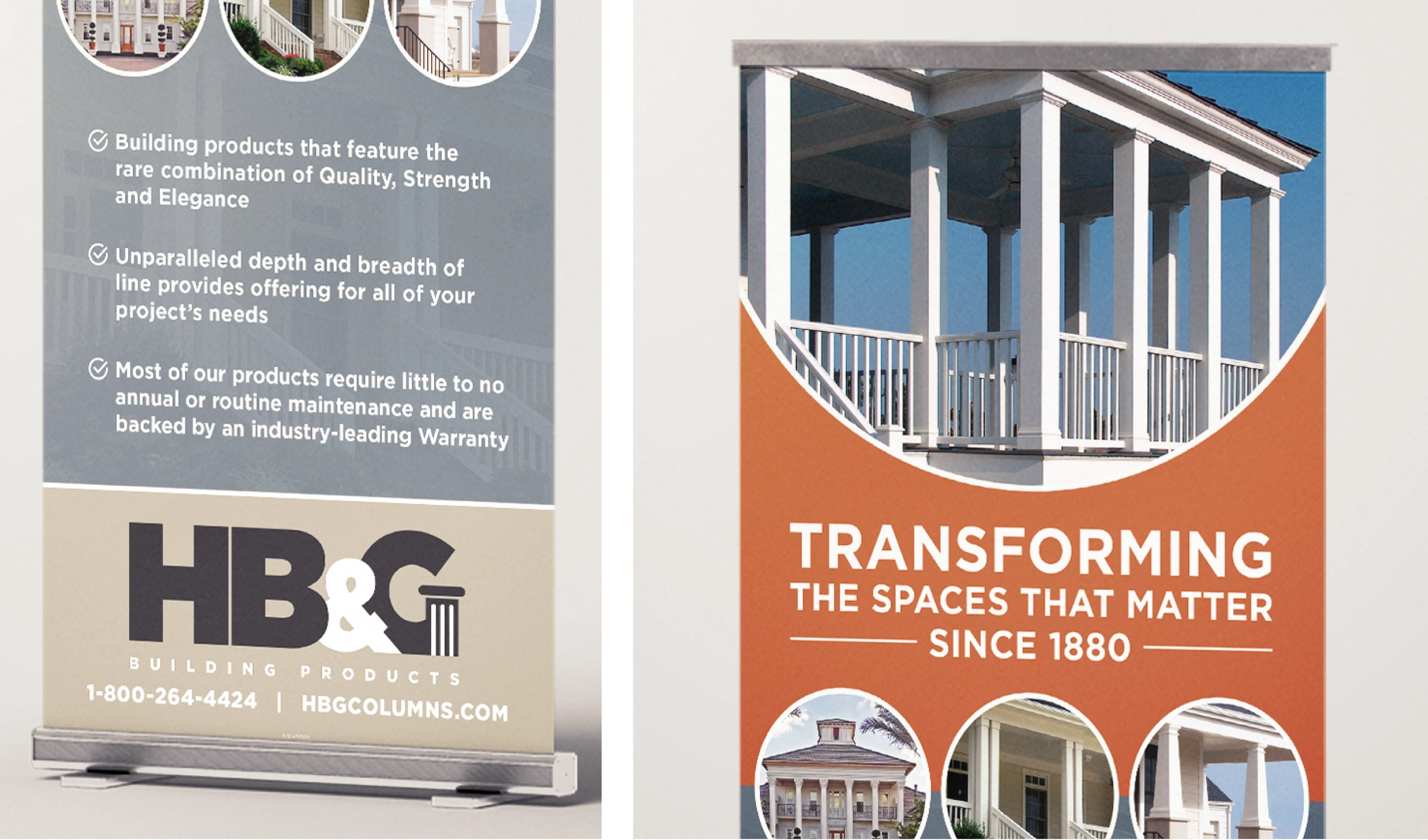 HB&G Building Products promotional materials created by Script Marketing