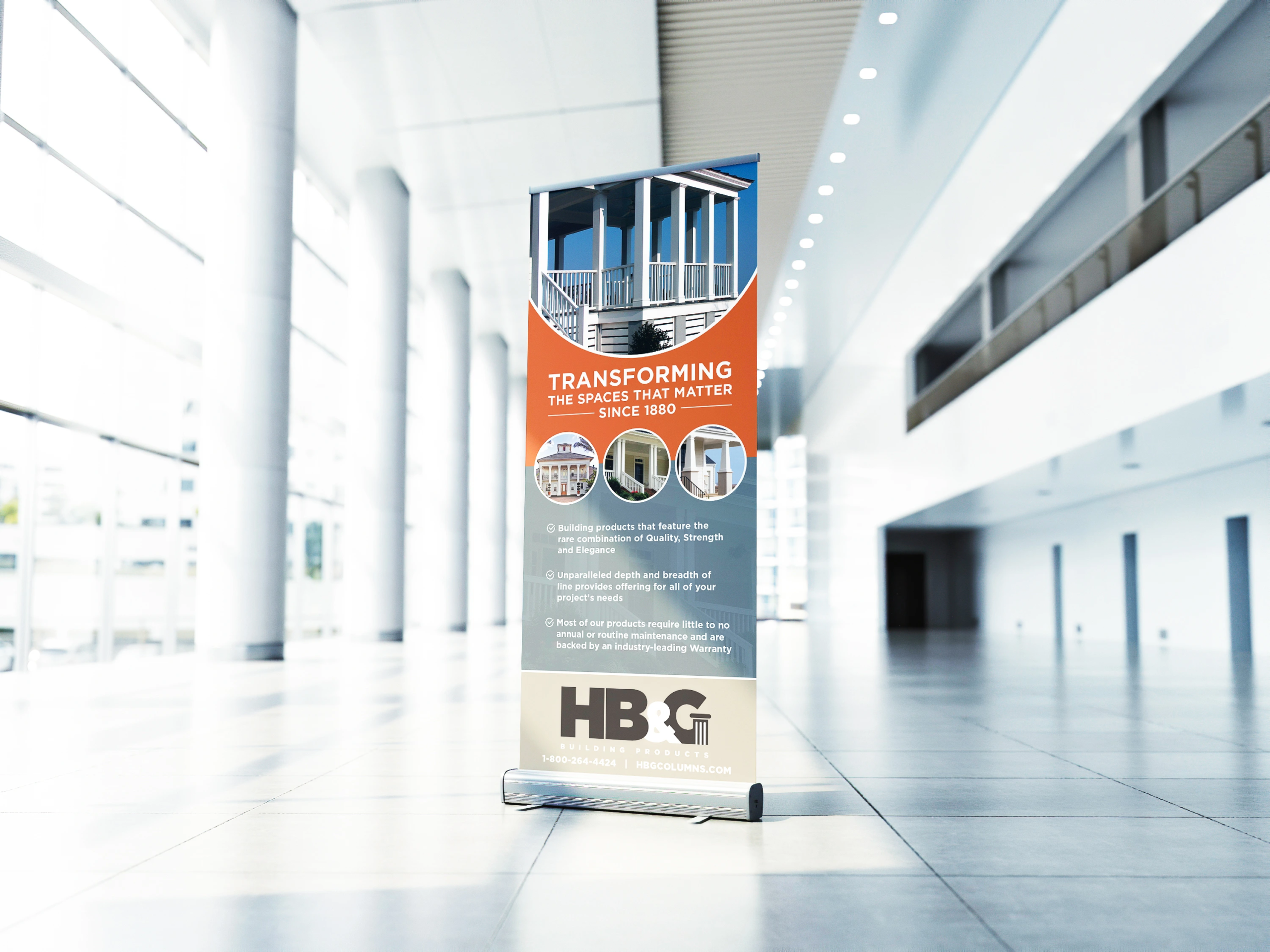 HB&G Building Products promotional materials created by Script Marketing