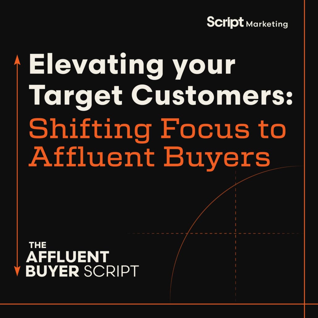 Elevating your target customers: shifting focus to affluent buyers. A podcast by Script Marketing.