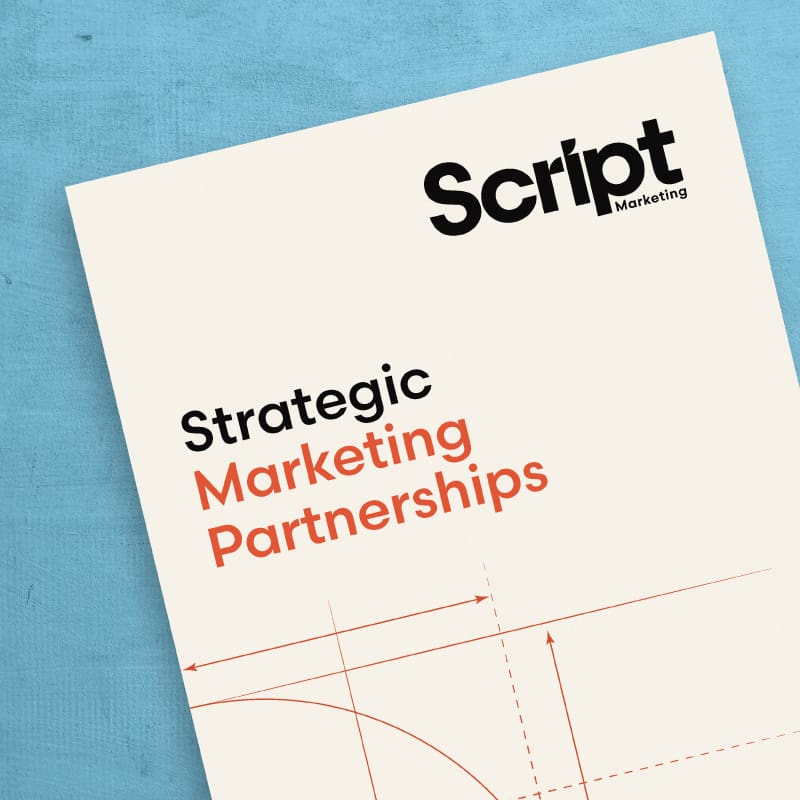 Strategic Marketing Partnerships, a free downloadable guide from Script Marketing.