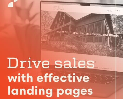 Drive sales with effective landing pages, a blog post by Script Marketing